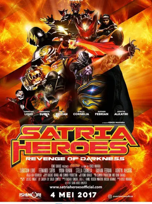 Phim Anh hùng Satria: Bóng tối báo thù - Satria Heroes: Revenge of the Darkness (2017)