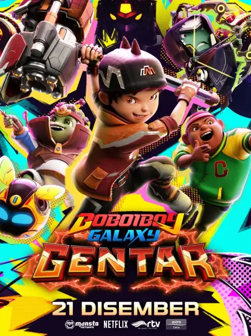 Phim BoBoiBoy Galaxy: Gentar - BoBoiBoy Galaxy: Gentar (2016)