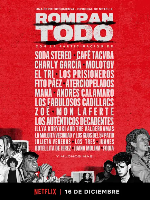 Phim Break it all: Lịch sử nhạc rock Mỹ Latinh - BREAK IT ALL: The History of Rock in Latin America (2020)