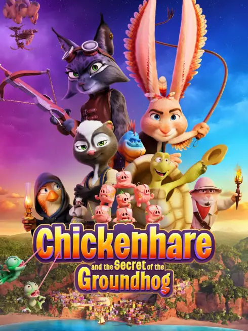 Chickenhare and the Secret of the Groundhog