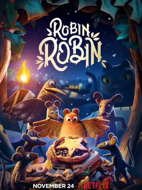 Phim Chim cổ đỏ Robin - Robin Robin (2021)