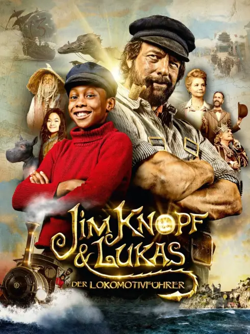 Phim Chuyến Phiêu Lưu Của Jim Cúc Quần Lukas Và Đầu Máy Hơi Nước - Jim Button and Luke the Engine Driver (2018)