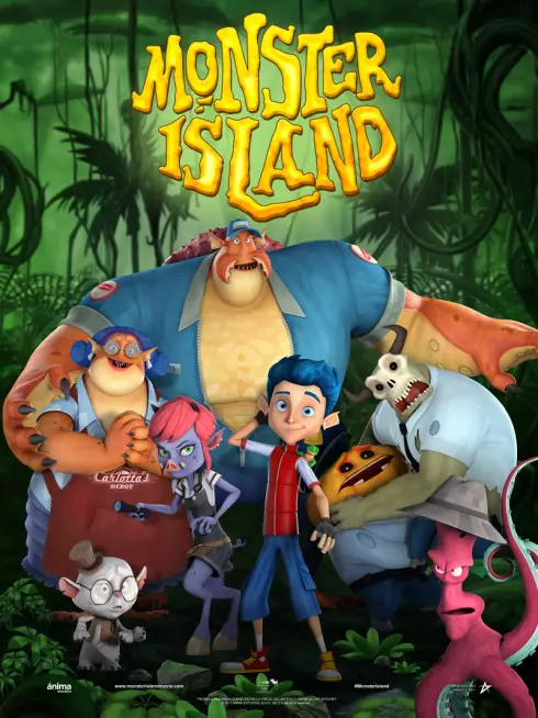 Phim Đảo quái vật - Monster Island (2017)