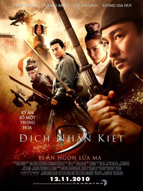 Phim Địch Nhân Kiệt: Bí Ẩn Ngọn Lửa Ma - Detective Dee and the Mystery Of the Phantom Flame (2010)