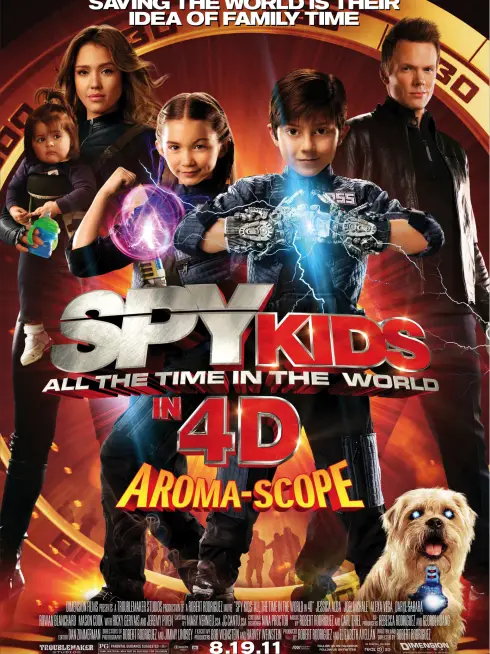 Phim Điệp Viên Nhí 4: Kẻ Cắp Thời Gian - Spy Kids: All the Time in the World in 4D (2011)