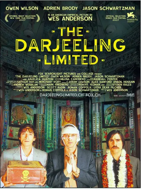 Phim Đường Đến Tâm Linh - The Darjeeling Limited (2007)