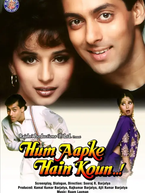 Phim Em là gì của anh - Hum Aapke Hain Koun (1994)