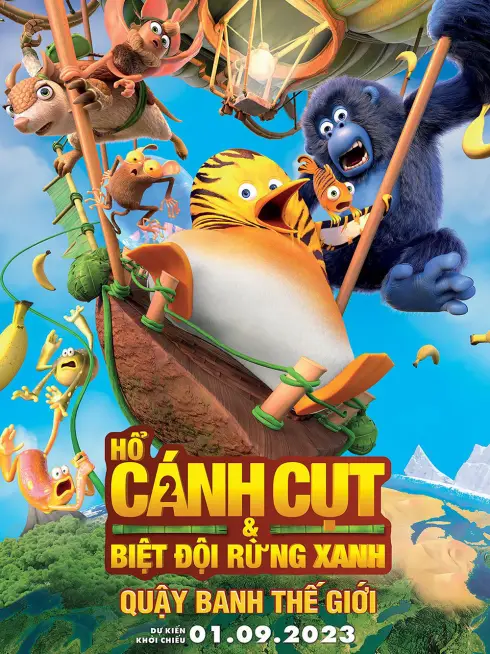 Hổ Cánh Cụt & Biệt Đội Rừng Xanh 2: Quậy Banh Thế Giới