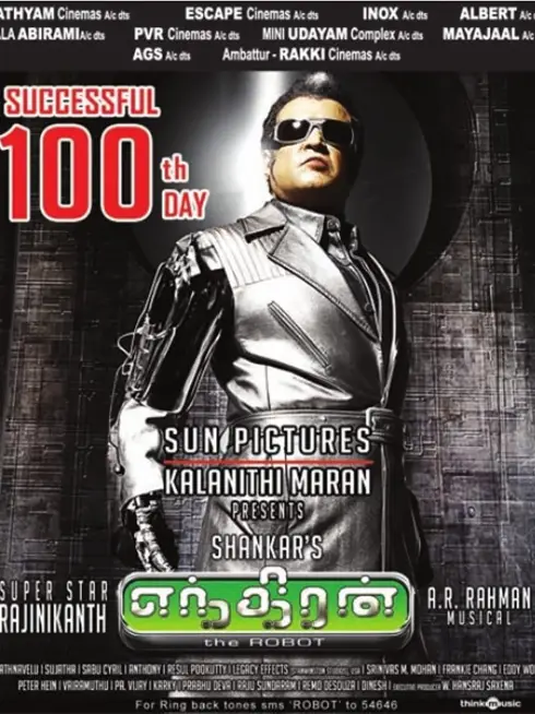 Phim Kẻ Hủy Diệt Endhiran - Endhiran (2010)