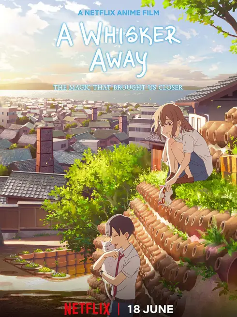 Phim Khi muốn khóc, tôi đeo mặt nạ mèo - A Whisker Away (2020)