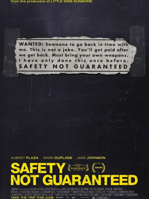 Phim Không Đảm Bảo An Toàn - Safety Not Guaranteed (2012)