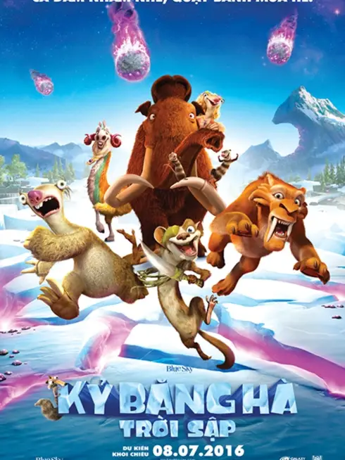 Phim Kỷ Băng Hà 5: Trời Sập - Ice Age: Collision Course (2016)