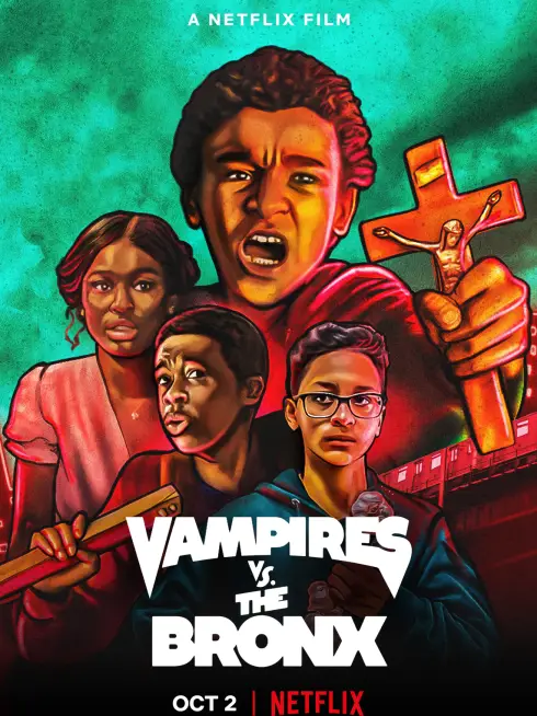 Phim Ma cà rồng ở quận Bronx - Vampires vs. the Bronx (2020)