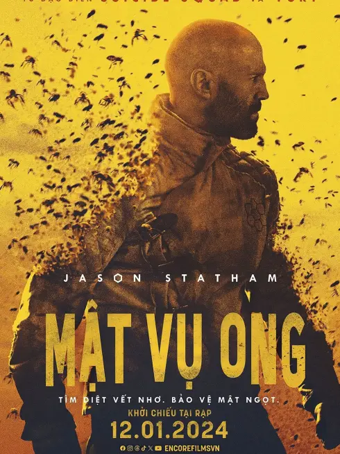 Phim Mật Vụ Ong - The Beekeeper (2024)