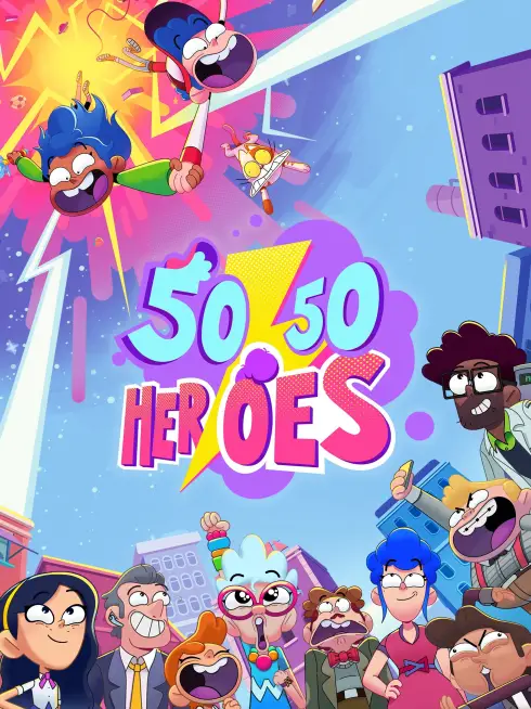 Phim Nửa Dòng Máu Anh Hùng - 50/50 Heroes (2022)