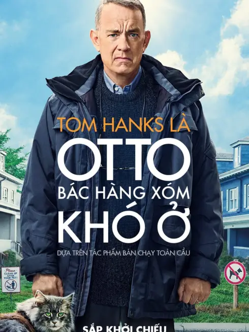 Poster Otto Bác Hàng Xóm Khó Ở