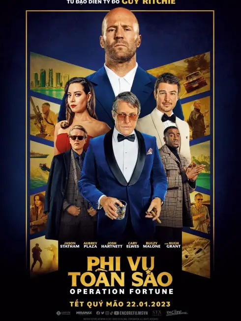 Phim Phi Vụ Toàn Sao - Operation Fortune: Ruse de Guerre (2023)
