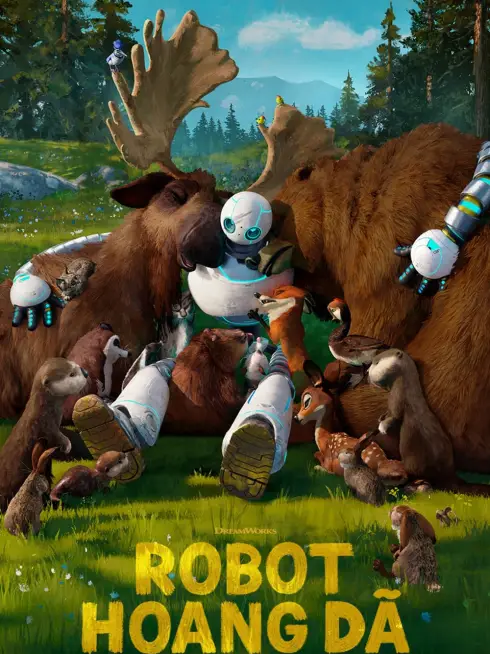 Phim Robot Hoang Dã - The Wild Robot (2024)