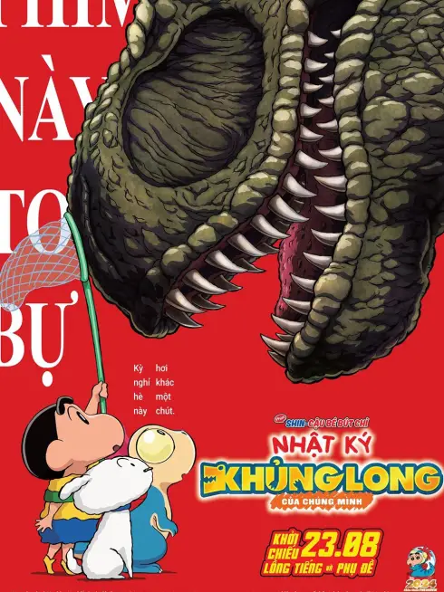 Phim Shin - Cậu Bé Bút Chì 32: Nhật Ký Khủng Long Của Mình - Crayon Shin-chan the Movie: Our Dinosaur Diary (2024)