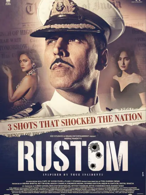 Phim Sĩ Quan Rustom - Rustom (2016)