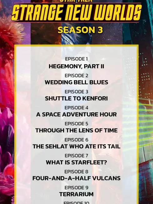 Phim Star Trek: Thế Giới Mới Lạ (Phần 3) - Star Trek: Strange New Worlds (2025)