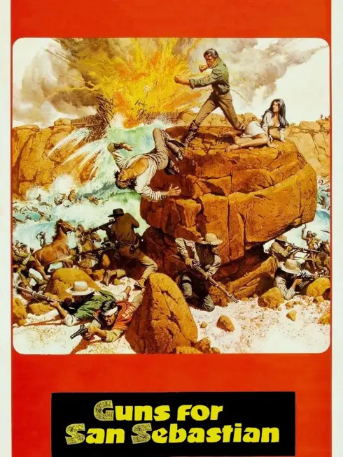 Phim Súng cho San Sebastian - Guns for San Sebastian (1968)