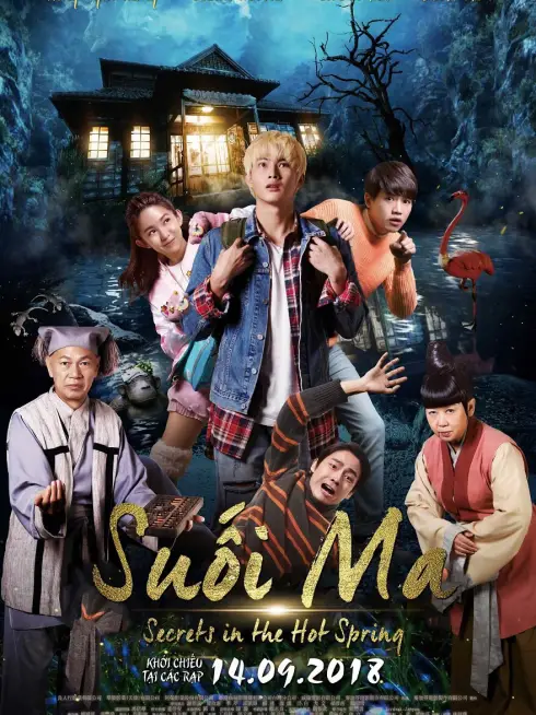 Phim Suối ma - Secrets in the Hot Spring (2018)