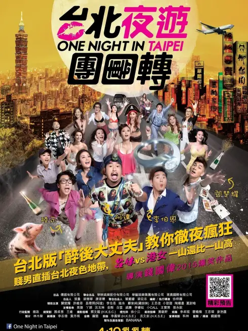 Phim Thác Loạn Ở Đài Bắc - One Night in Taipei (2015)