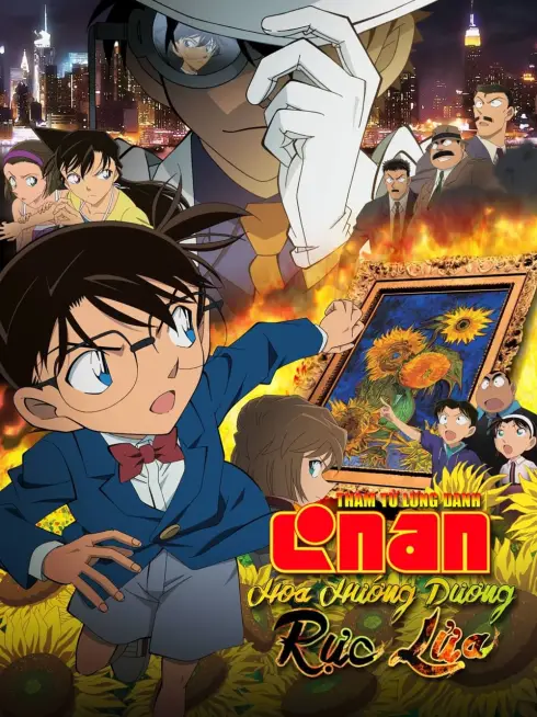 Phim Thám Tử Lừng Danh Conan 19: Hoa Hướng Dương Rực Lửa - Detective Conan: Sunflowers of Inferno (2015)