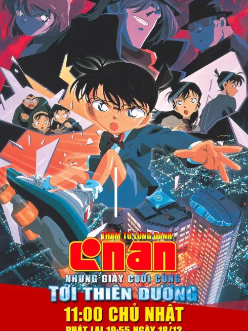 Phim Thám Tử Lừng Danh Conan 5: Những Giây Cuối Cùng Tới Thiên Đường - Case Closed: Countdown to Heaven (2001)