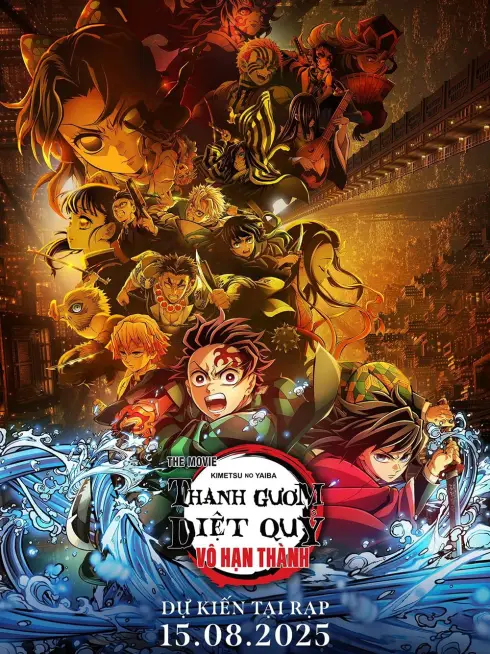 Phim Thanh Gươm Diệt Quỷ: Vô Hạn Thành - Demon Slayer: Kimetsu no Yaiba Infinity Castle (2025)