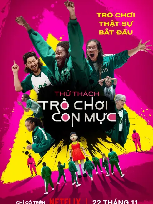 Phim Thử thách Trò chơi con mực - Squid Game: The Challenge (2023)