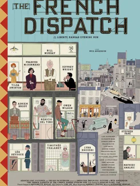 Phim Tờ Báo Công Văn Pháp - The French Dispatch (2021)