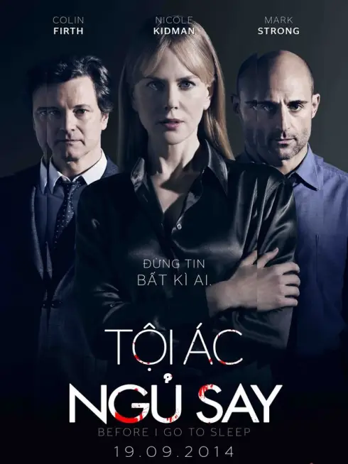 Phim Tội Ác Ngủ Say - Before I Go to Sleep (2014)