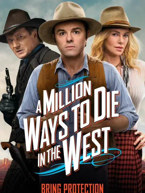 Phim Triệu kiểu chết miền viễn Tây - A Million Ways to Die in the West (2014)