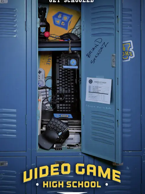 Phim Trường THPT Điện Tử - Video Game High School (2012)