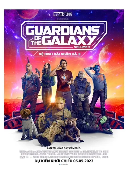 Phim Vệ Binh Dải Ngân Hà 3 - Guardians of the Galaxy Volume 3 (2023)