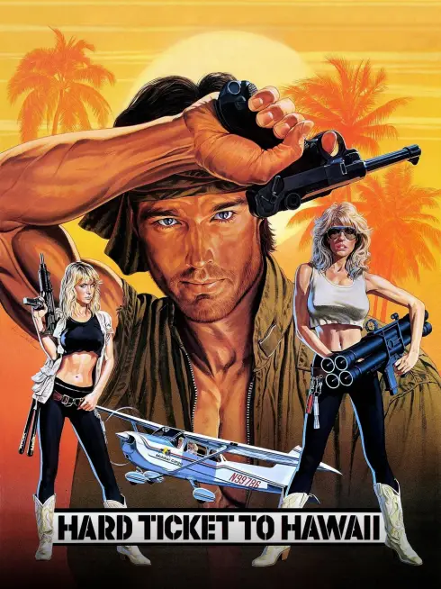 Phim Vé cứng đến Hawaii - Hard Ticket to Hawaii (1987)