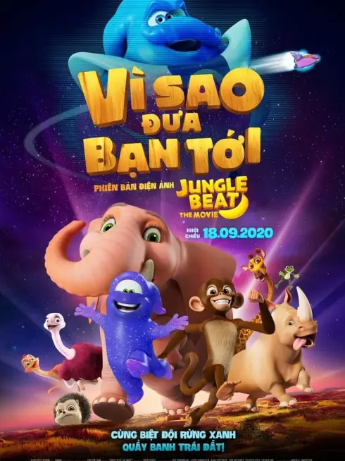 Phim Vì Sao Đưa Bạn Tới - Jungle Beat: The Movie (2020)