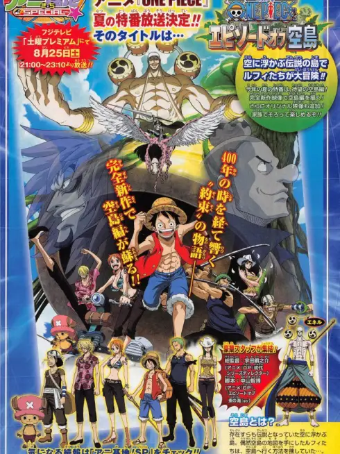 Phim Vua Hải Tặc: Chương Skypiea - One Piece: Episode of Skypiea One Piece: Episode of Sorajima (2018)