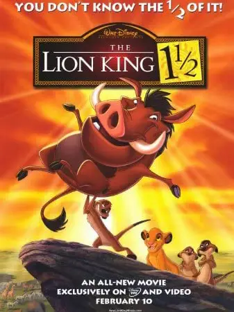 Phim Vua Sư Tử 3 - The Lion King 1½ (2004)