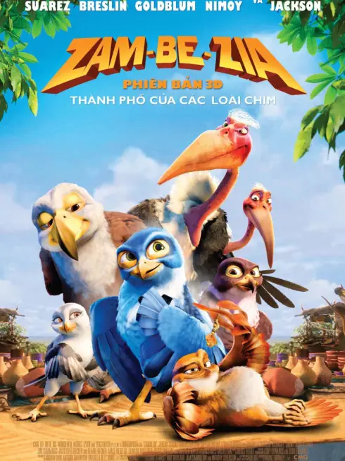 Phim Zambezia: Thành Phố Các Loài Chim - Zambezia (2012)